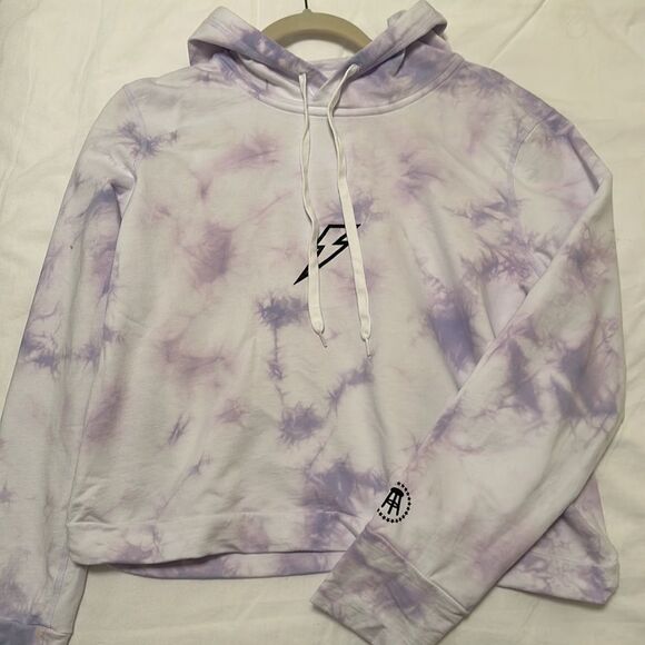 NWOT Barstool Sports Purple ‘Friday Energy Tie Dye Hoodie’ size XL - Picture 6 of 15